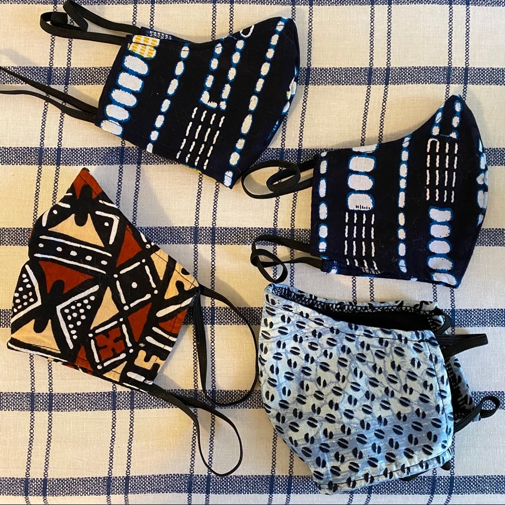 Pack of 4 Printed Masks